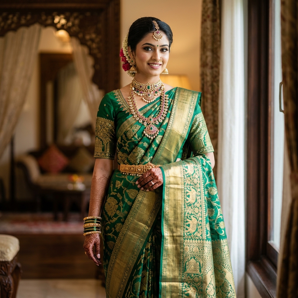  Kanchipuram silk sarees for your wedding 
